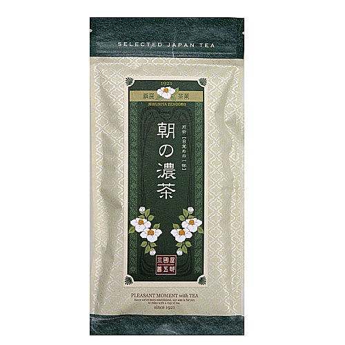 朝の濃茶