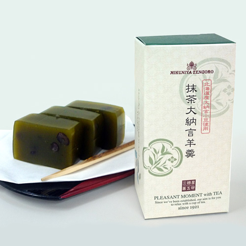 抹茶大納言羊羹